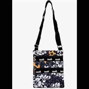 NWT Hawaiian Print 8888 Cross body Bag